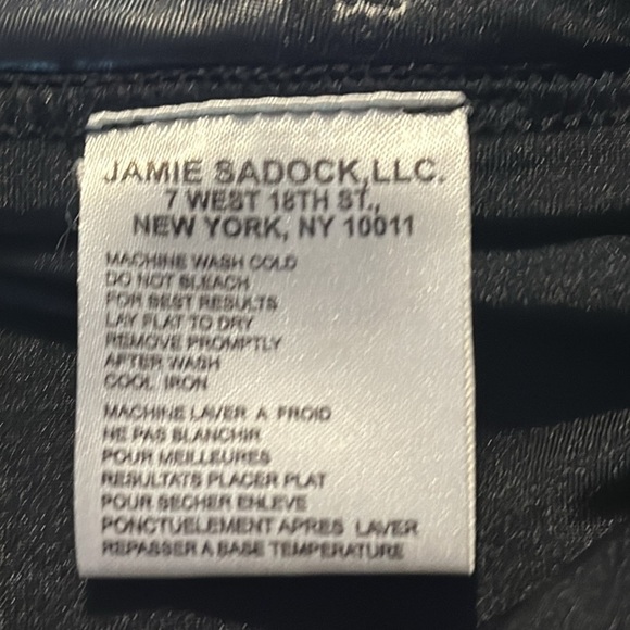 Women’s Jamie Sadock Black Embossed Polyester & Spandex Golf Skort Size Medium - Picture 8 of 9